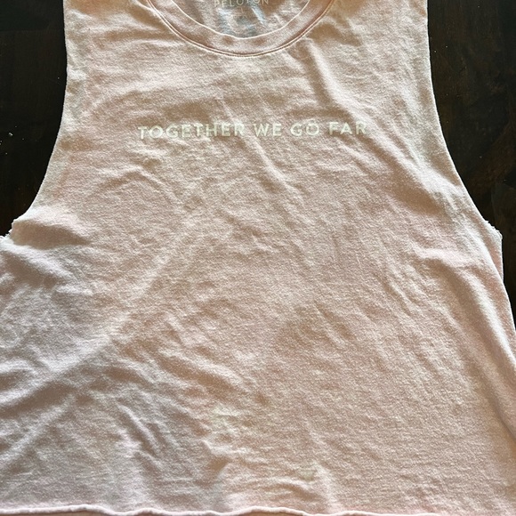 Peloton Pink Together we go far top Size: Large - Picture 2 of 4